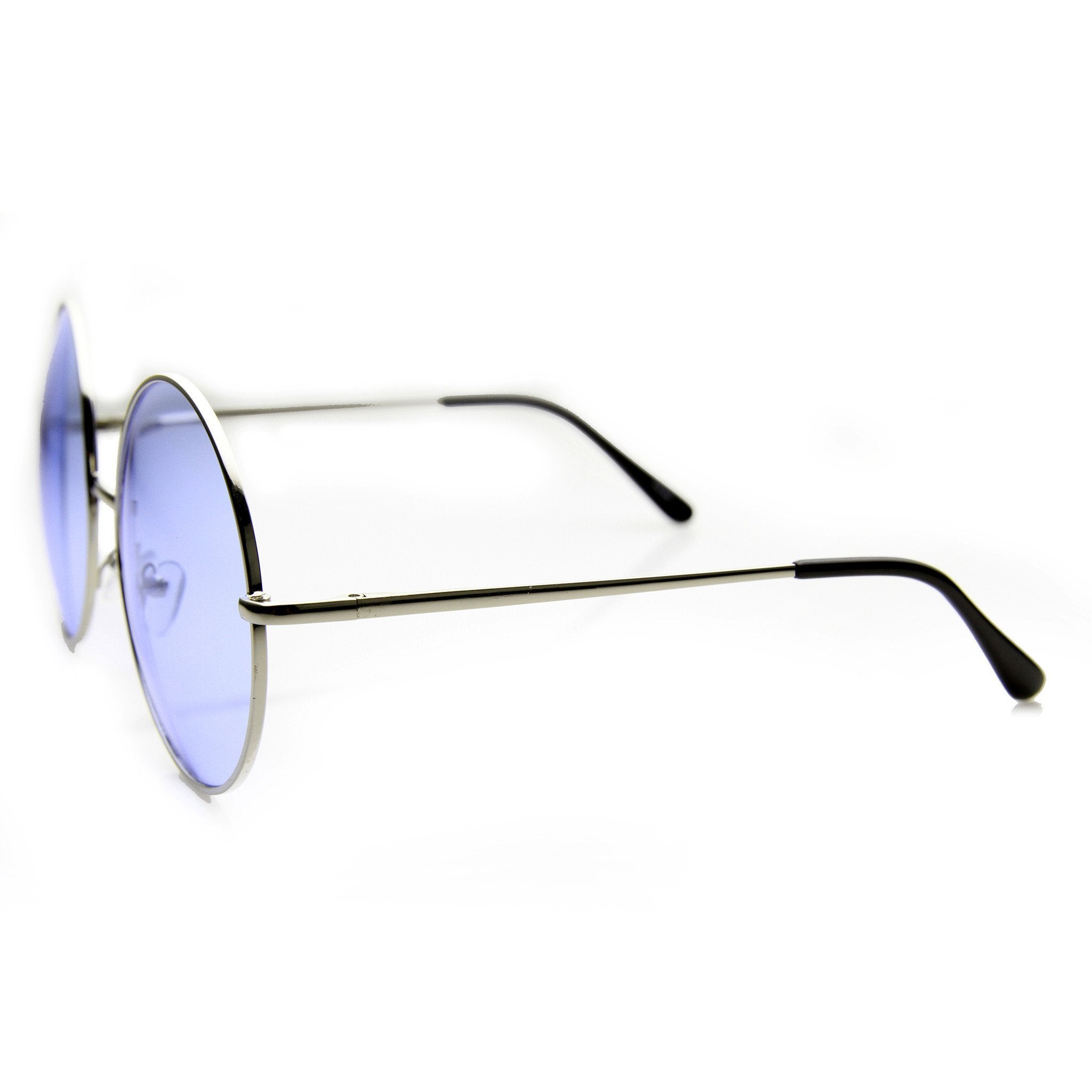 Festival Hippie Oversize Round Colorful Sunglasses