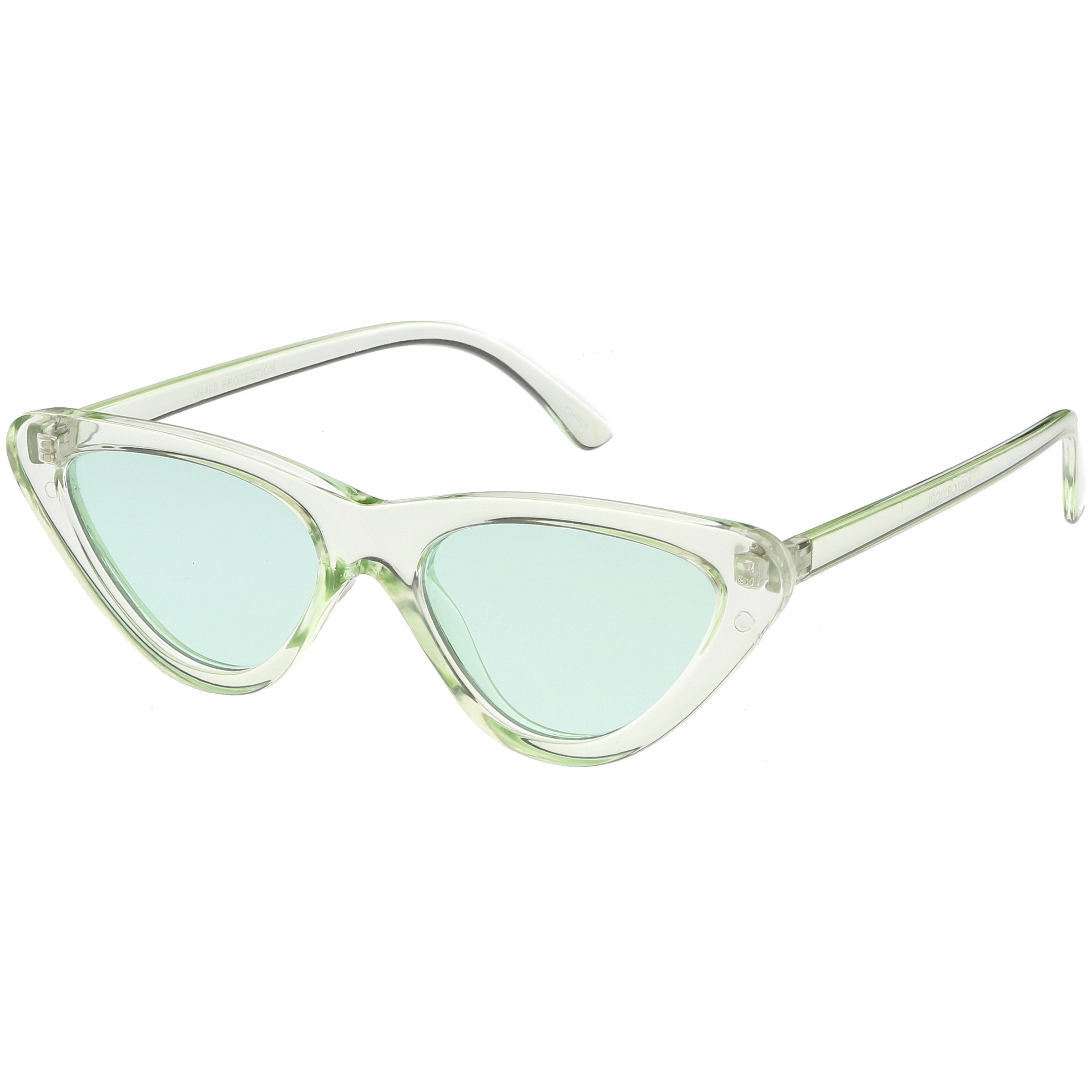 Colorful Retro Festival Cat Eye Sunglasses
