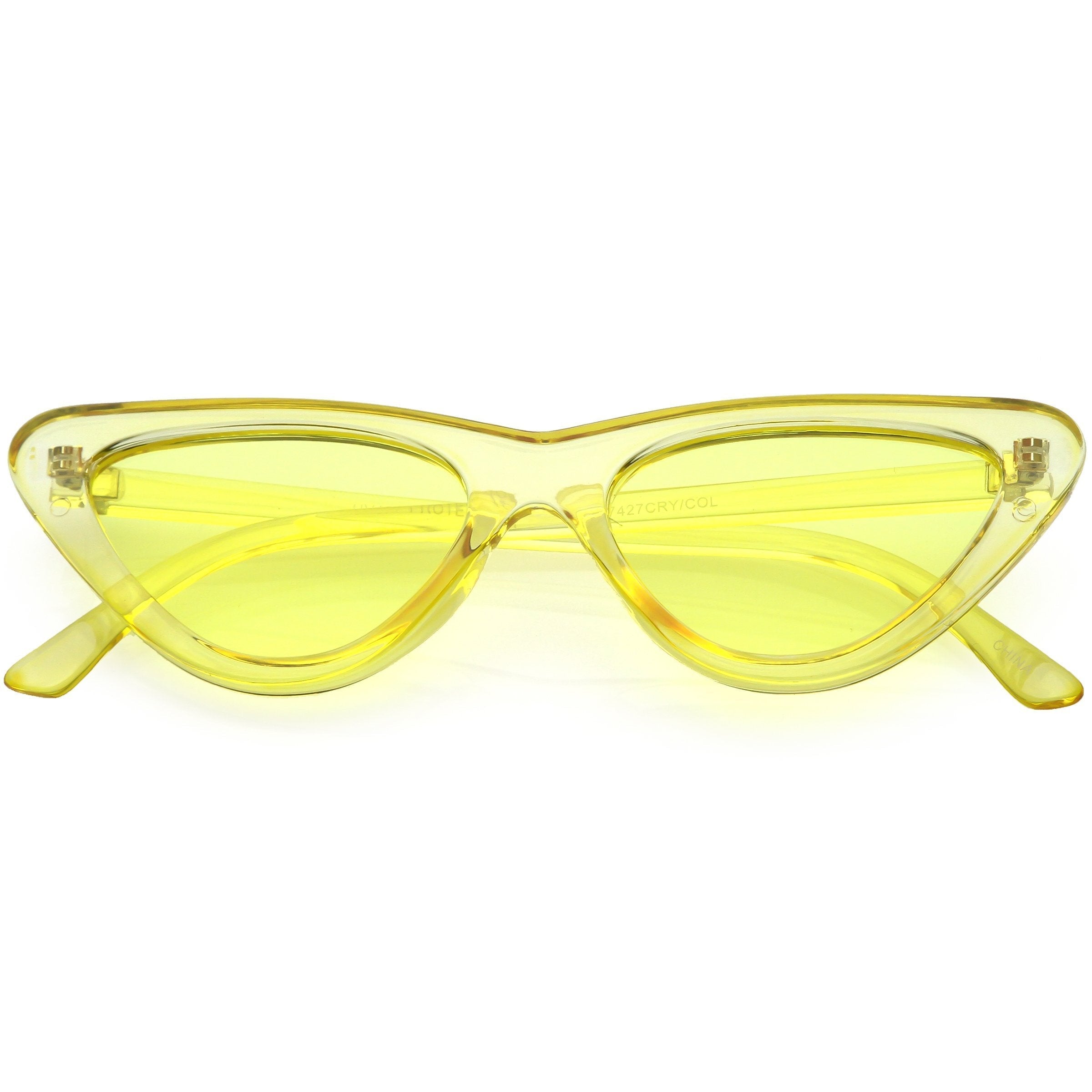 Colorful Retro Festival Cat Eye Sunglasses