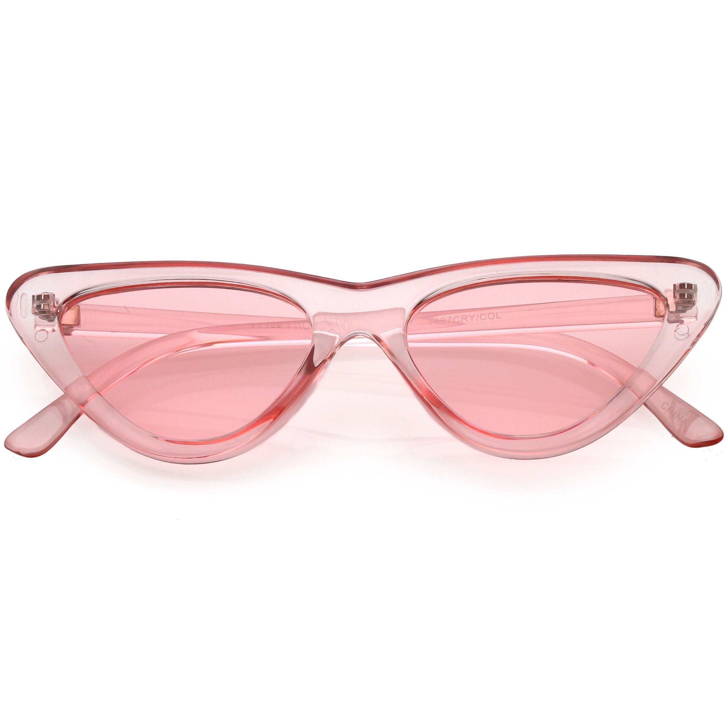 Colorful Retro Festival Cat Eye Sunglasses