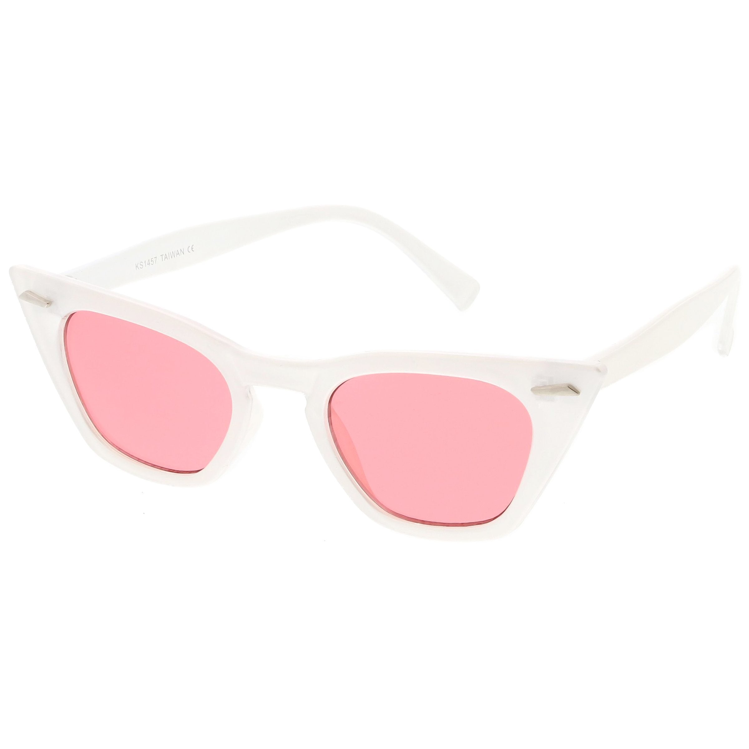 Color Tone Sassy Cat Eye Sunglasses