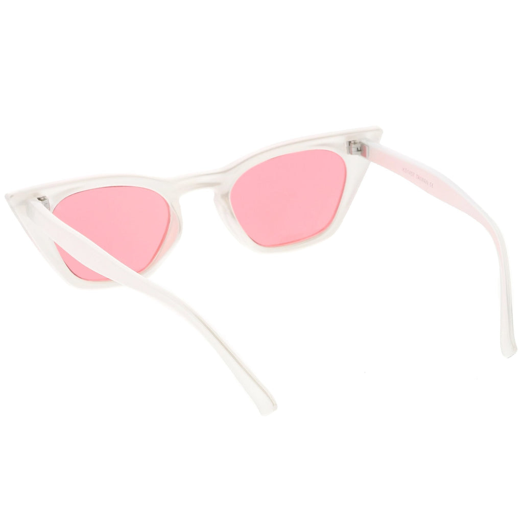Color Tone Sassy Cat Eye Sunglasses