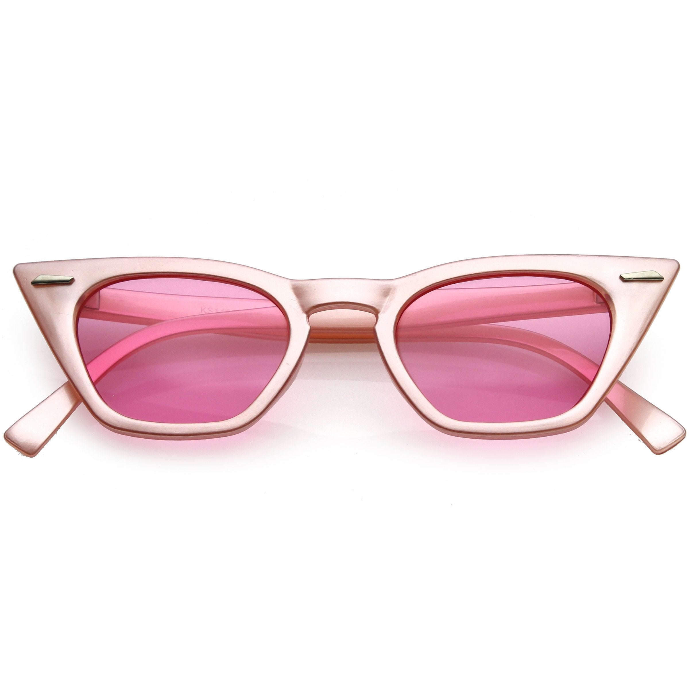 Color Tone Sassy Cat Eye Sunglasses