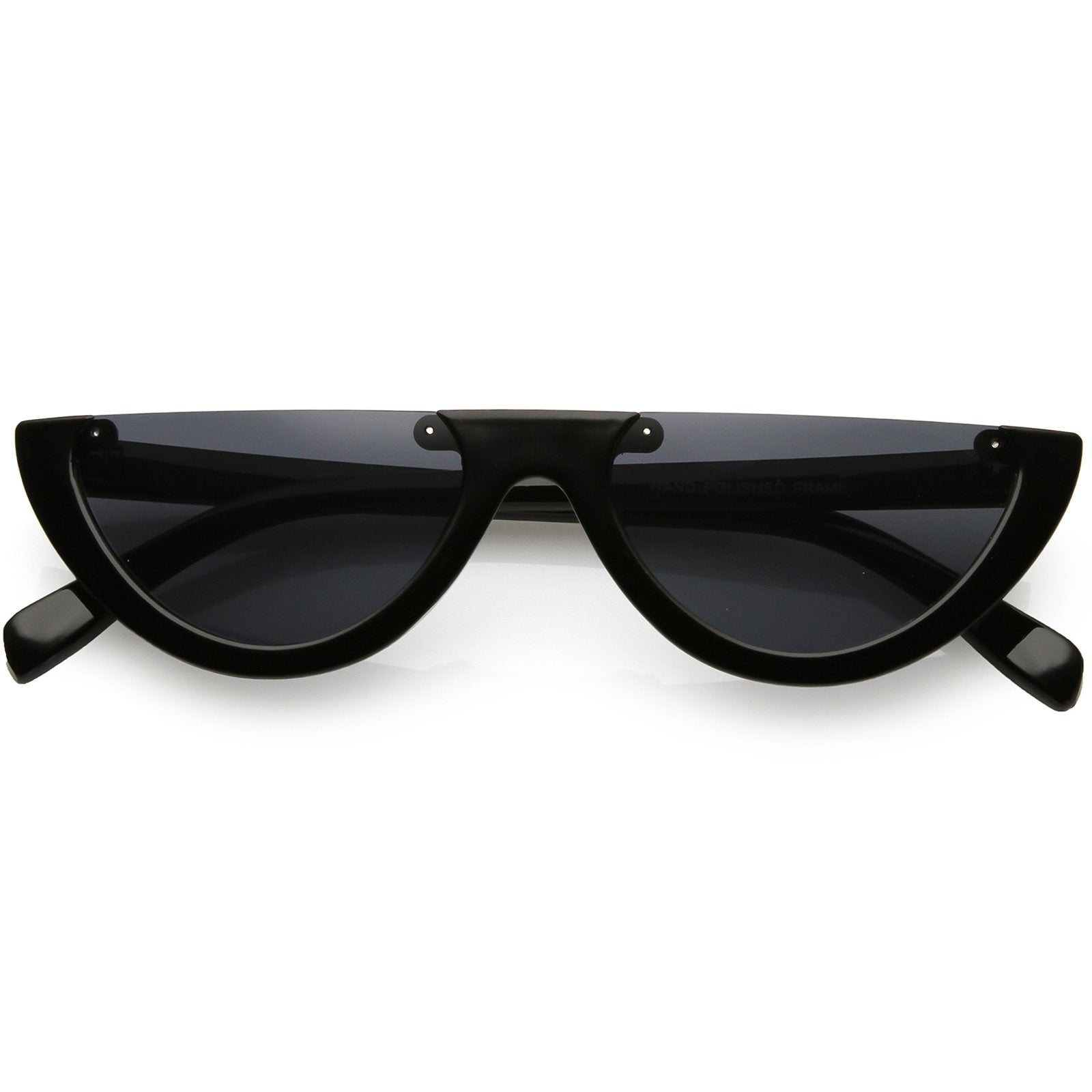 Flat Top Moon Shape Sunglasses